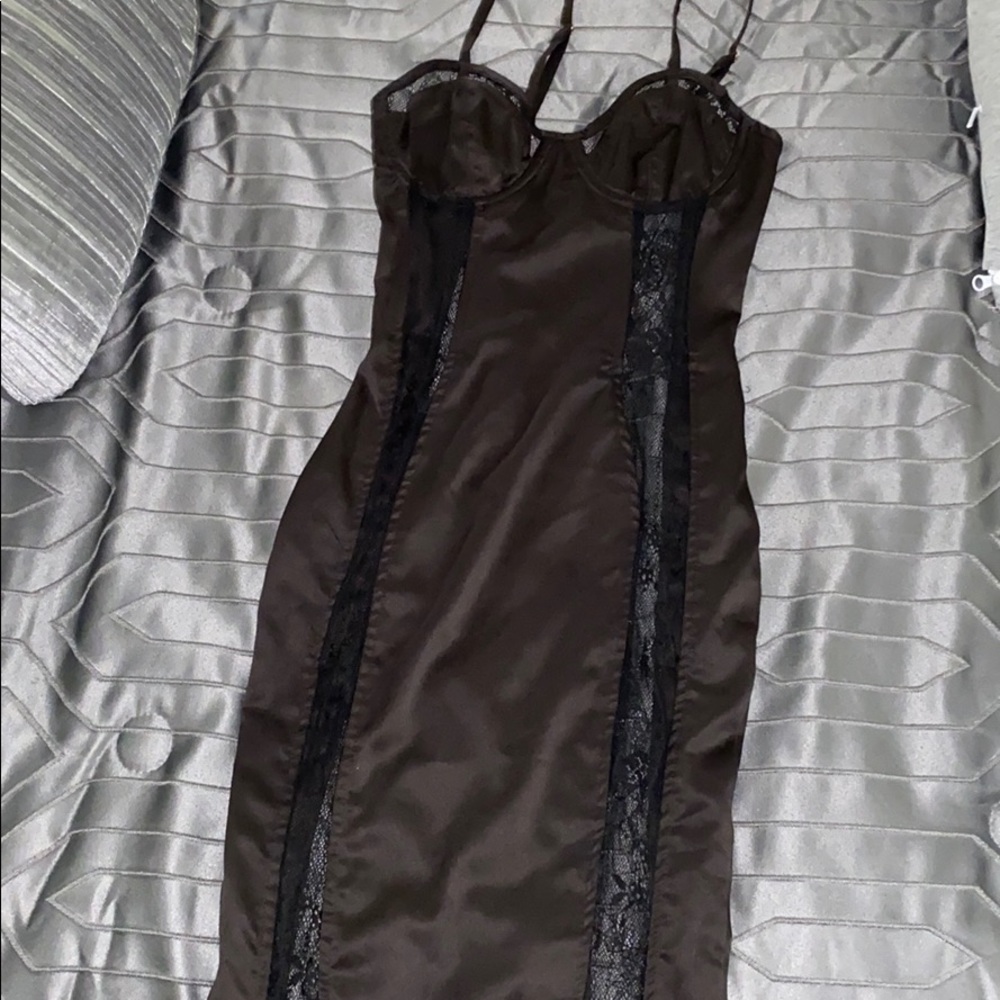 Black Spaghetti Strap Dress